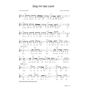 Produktbild des Artikels Zeig mir das Land (Noten - Download)