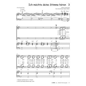 Produktbild des Artikels Ich möchte deine Stimme hören (Noten - Download)