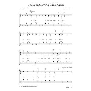 Produktbild des Artikels Jesus Is Coming Back Again (Noten - Download)