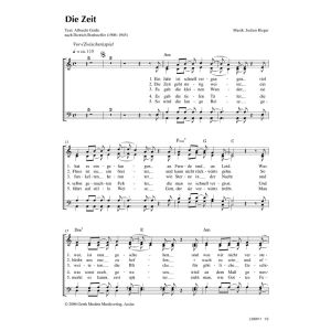 Produktbild des Artikels Die Zeit (Noten - Download)