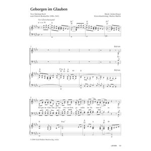 Produktbild des Artikels Geborgen im Glauben (Noten - Download)
