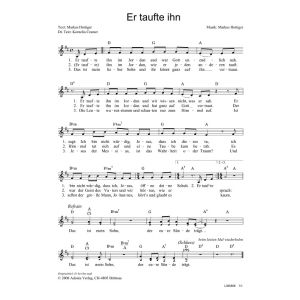 Produktbild des Artikels Er taufte ihn / Er het ihn tauft (Noten - Download)