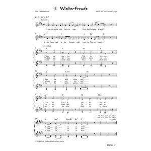 Produktbild des Artikels Winterfreude (Noten - Download)