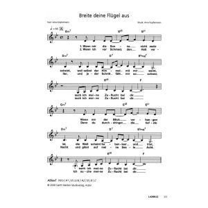 Produktbild des Artikels Breite deine Flügel aus (Noten - Download)