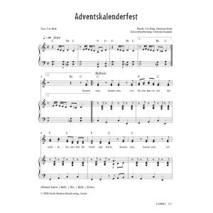 Produktbild des Artikels Adventskalenderfest (Noten - Download)
