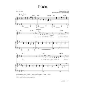 Produktbild des Artikels Friede (Noten - Download)