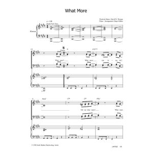 Produktbild des Artikels What More (Noten - Download)