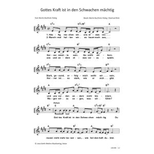Produktbild des Artikels Gottes Kraft ist in den Schwachen mächtig (Noten - Download)