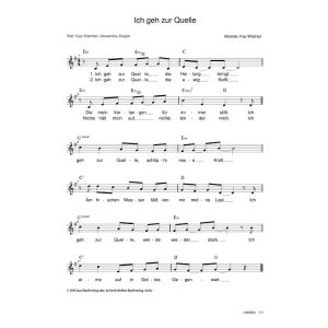Produktbild des Artikels Ich geh zur Quelle (Noten - Download)