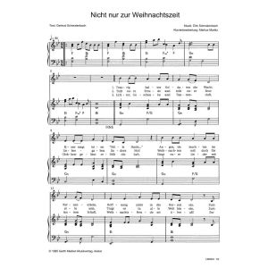 Produktbild des Artikels Nicht nur zur Weihnachtszeit (Noten - Download)