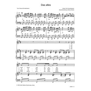 Produktbild des Artikels Das alles (Noten - Download)