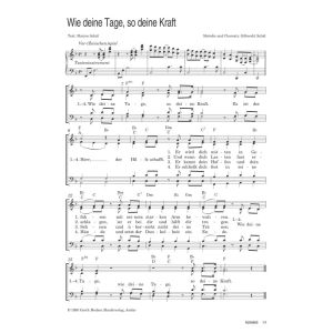 Produktbild des Artikels Wie deine Tage, so deine Kraft (Noten - Download)