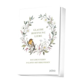 Produktbild - Glaube, Hoffnung, Liebe - Faltkarten-Set