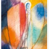 Stimmungsbild zu Kunstkarten-Set "Leuchtende Engel"