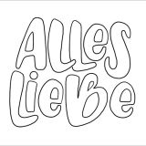 Stimmungsbild zu Alles Liebe - Postkartenbox