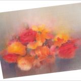 Stimmungsbild zu Kunstkarten-Set "Blumengrüße"