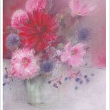 Stimmungsbild zu Kunstkarten-Set "Blumengrüße"