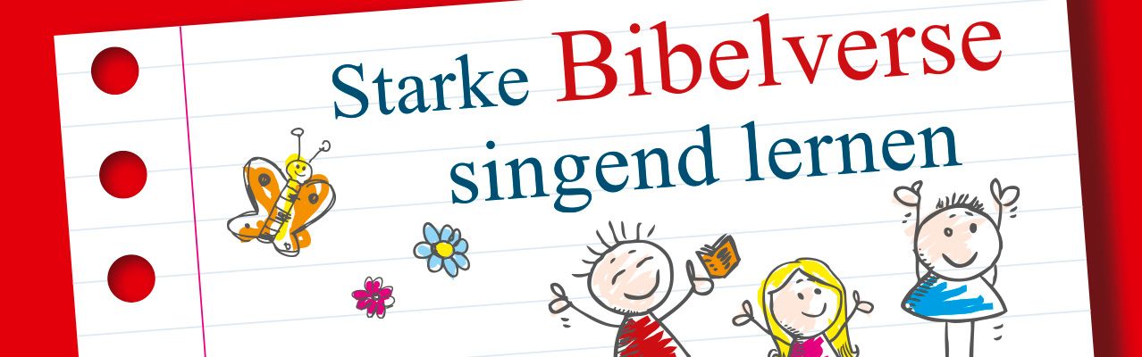 Banner - Bibelverse singend lernen